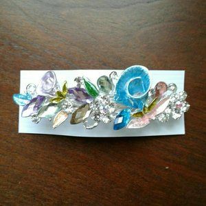 Multicolor Floral Bouquet Barrette